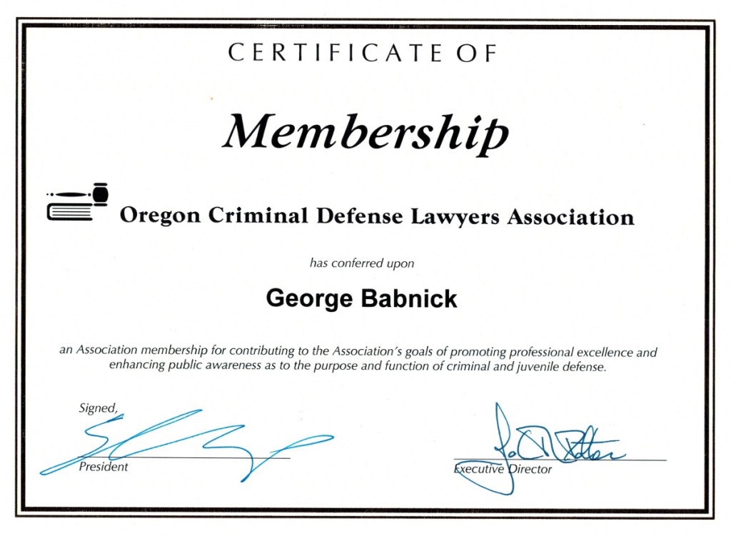 Babnick_Criminal_Lawyers_Defense_Association